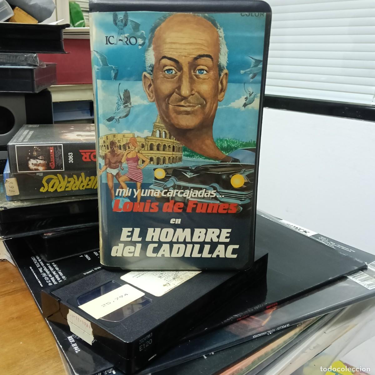 Cine: EL HOMBRE DEL CADILLAC - GERARD OURY - LOUIS DE FUNNES, BOURVIL, BEBA LONCAR - ICARO