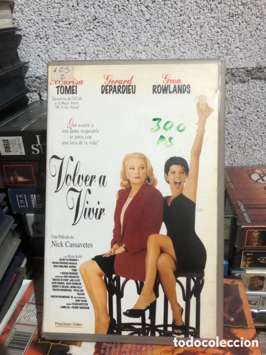 Cine: VHS V&Iacute;DEO CLUB VOLVER A VIVIR