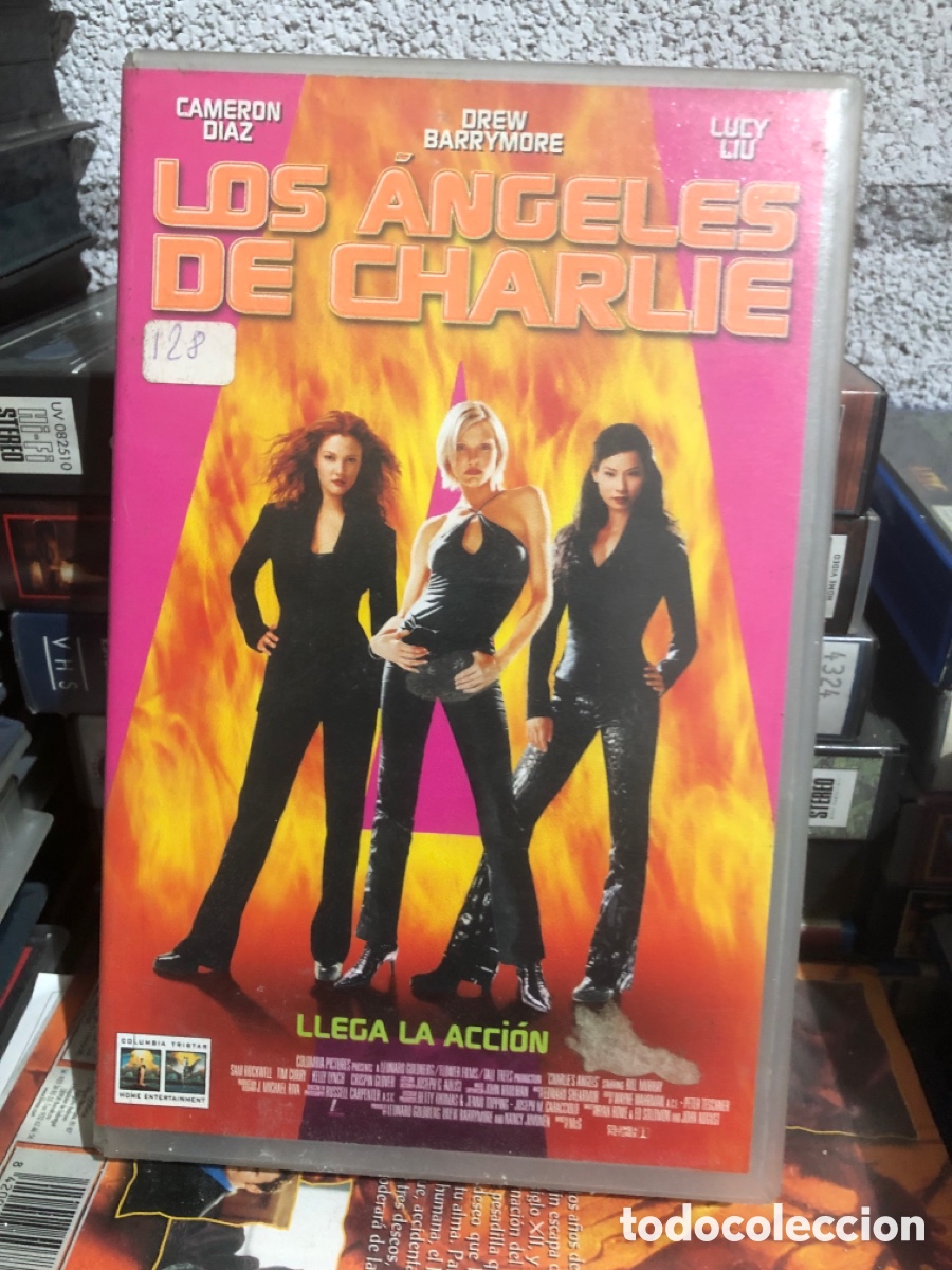 Cine: VHS V&Iacute;DEO CLUB LOS &Aacute;NGELES DE CHARLIE