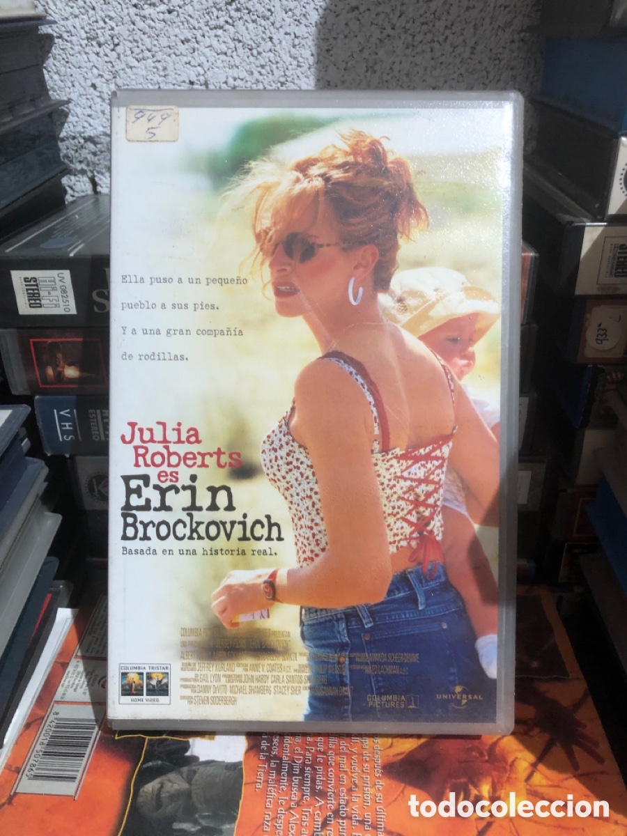 Cine: VHS V&Iacute;DEO CLUB ERIK BROCKOVICH