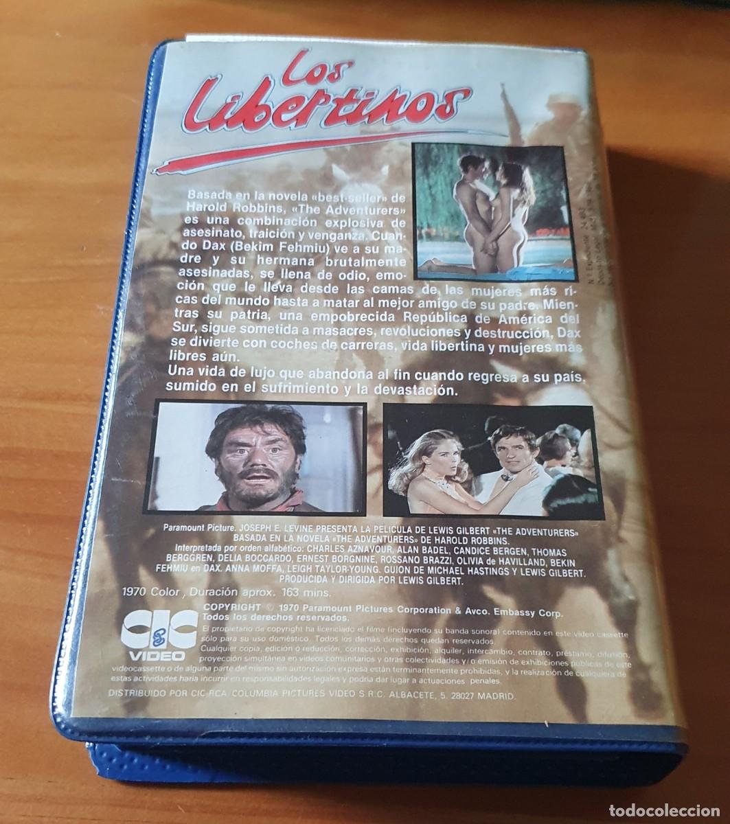 Cine: Pel&iacute;cula Vhs Los Libertinos. Editada por CIC V&iacute;deo en 1988 videoclub alquiler.