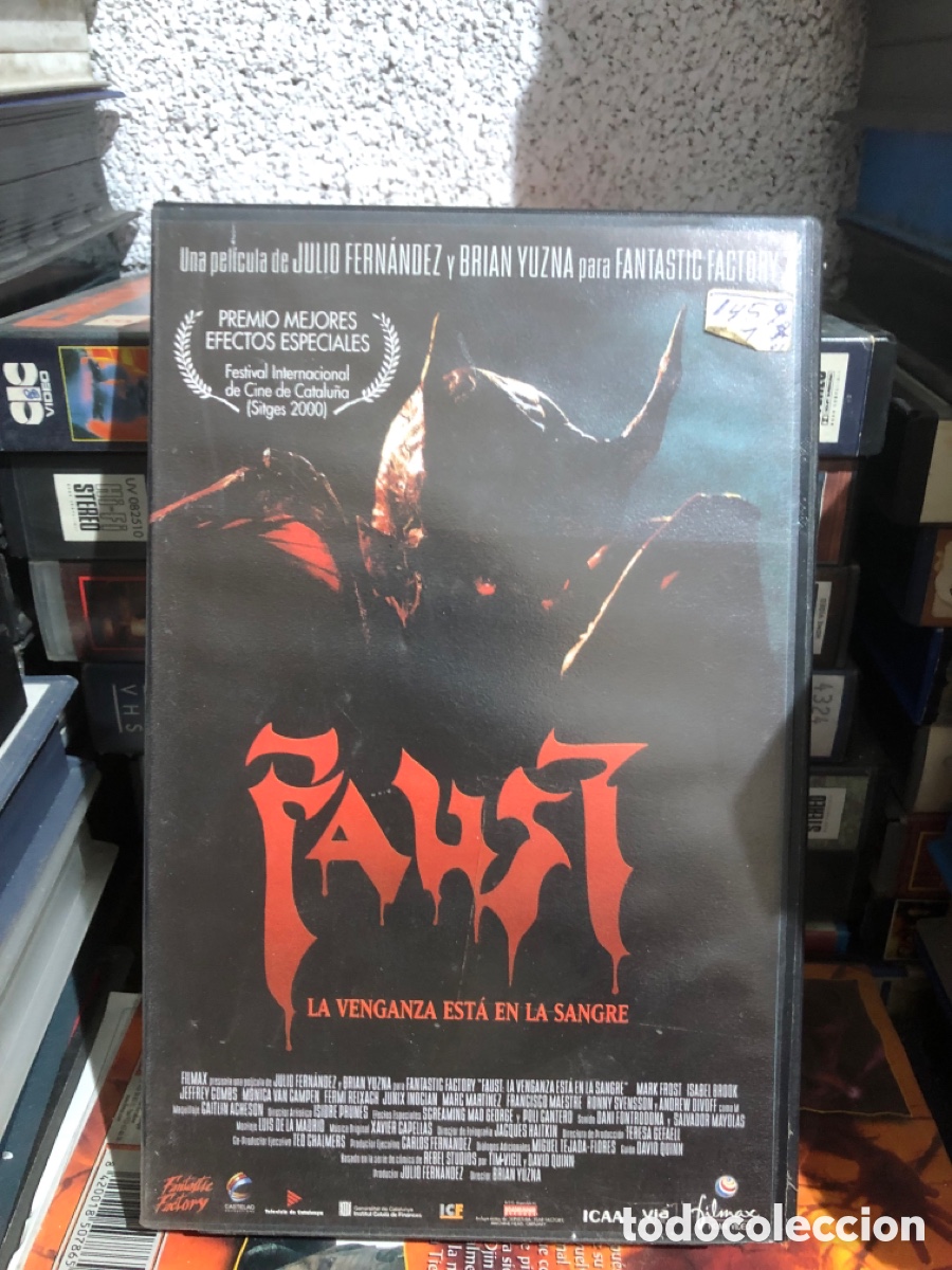 Cine: VHS V&Iacute;DEO CLUB FAUST