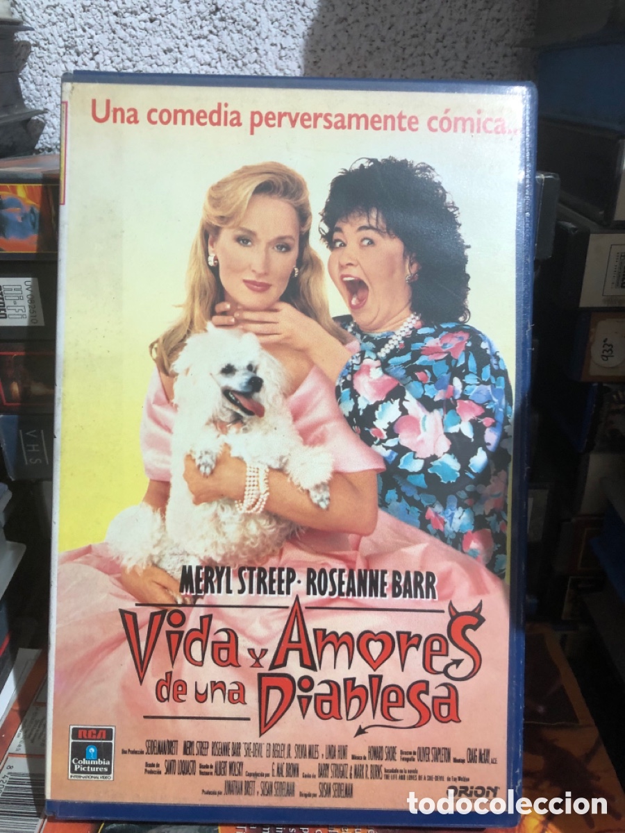 Cine: VHS V&Iacute;DEO CLUB VIDA Y AMORES DE UNA DIABLESA