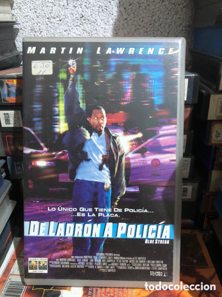 Cine: VHS V&Iacute;DEO CLUB DE LADR&Oacute;N A POLIC&Iacute;A