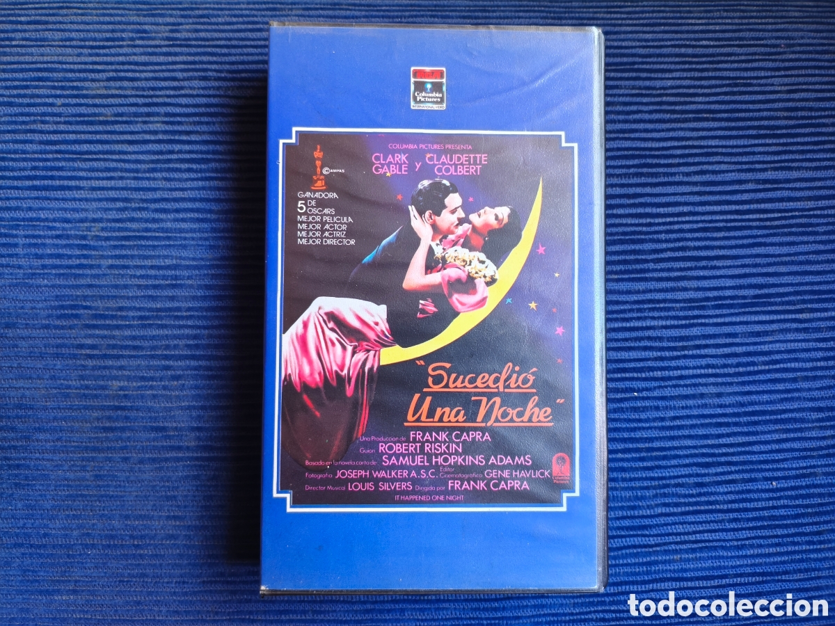 Cine: Sucedi&oacute; una noche - Clark Gable (VHS PAL)