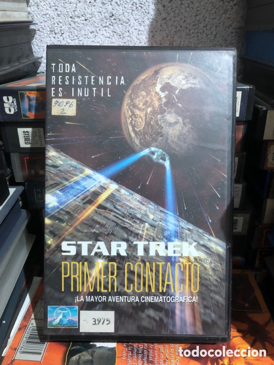 Cine: VHS V&Iacute;DEO CLUB STAR TREK PRIMER CONTACTO