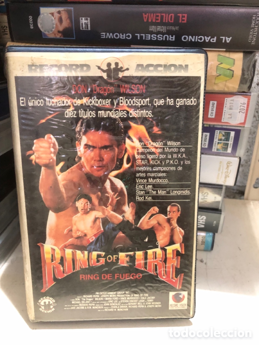 Cine: VHS V&Iacute;DEO CLUB RING OF FIRE