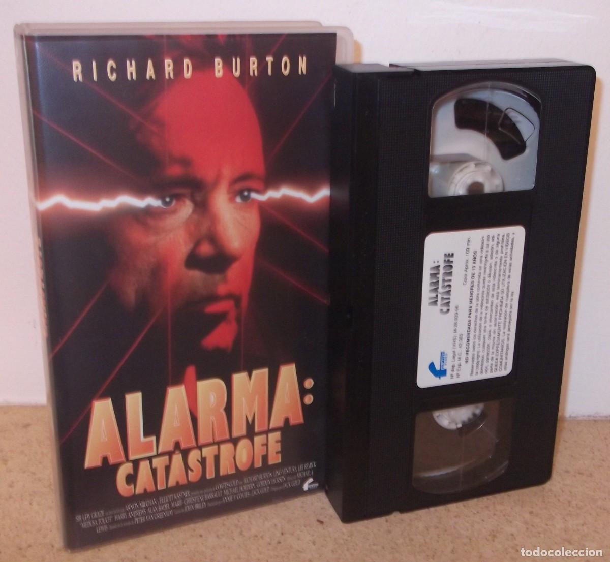Cine: ALARMA CATASTROFE - VHS COMO NUEVO CON RICHARD BURTON