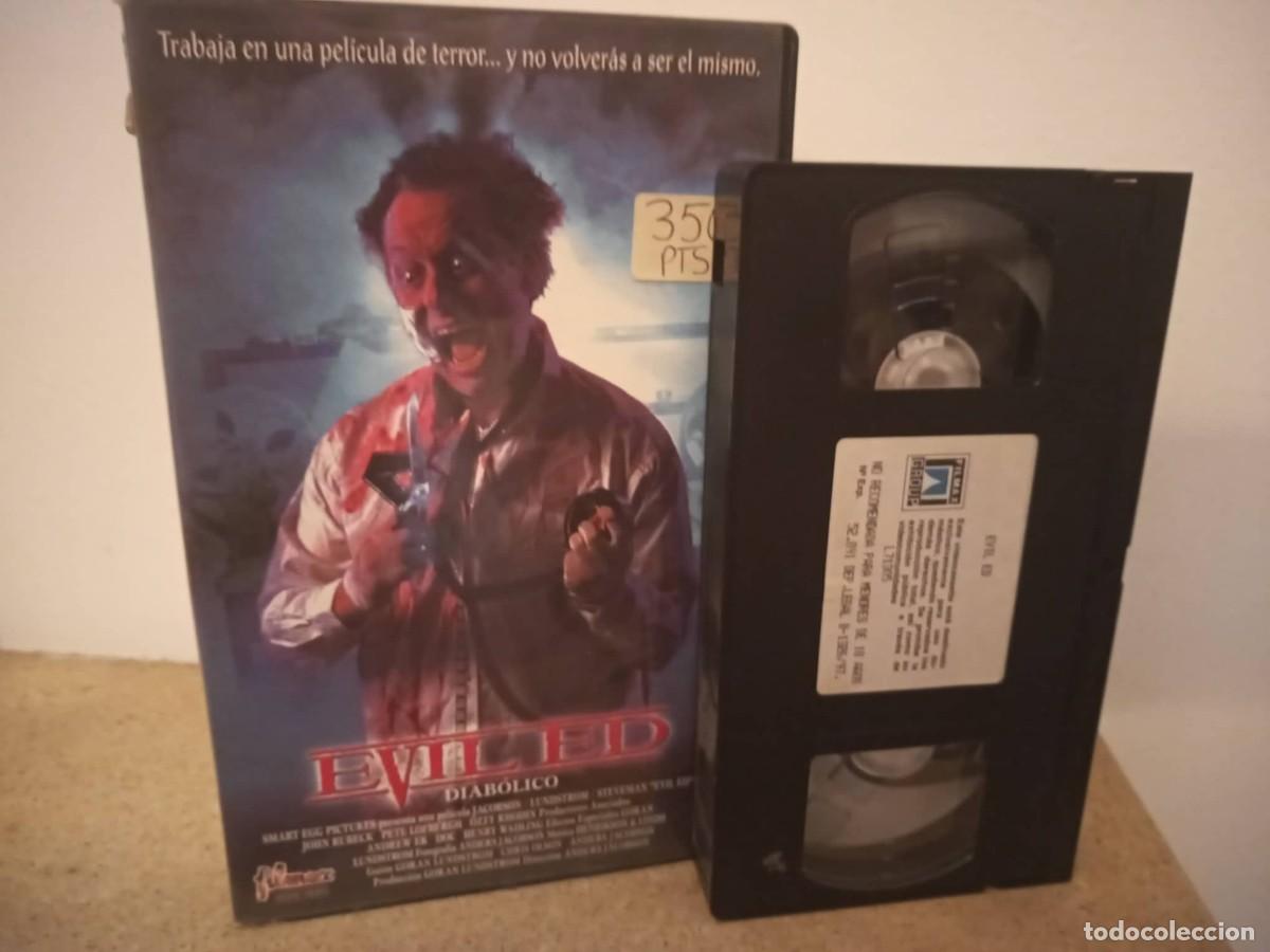 Cine: EVIL ED (DIABOLICO) - VHS NUEVO USADO UNA SOLA VEZ