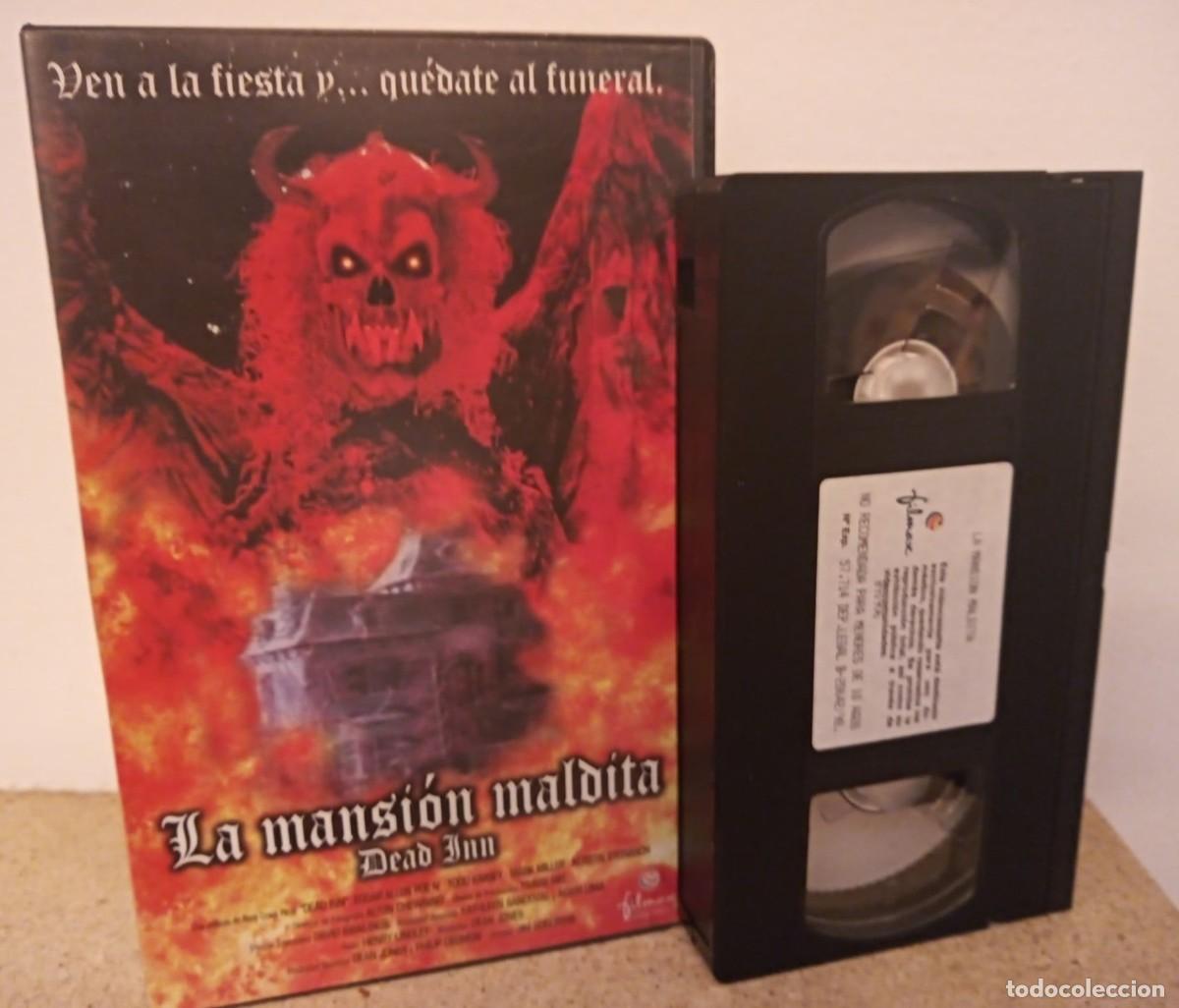 Cine: LA MANSION MALDITA (DEAD INN) - VHS NUEVO USADO UNA VEZ Y DE CAJA GRANDE