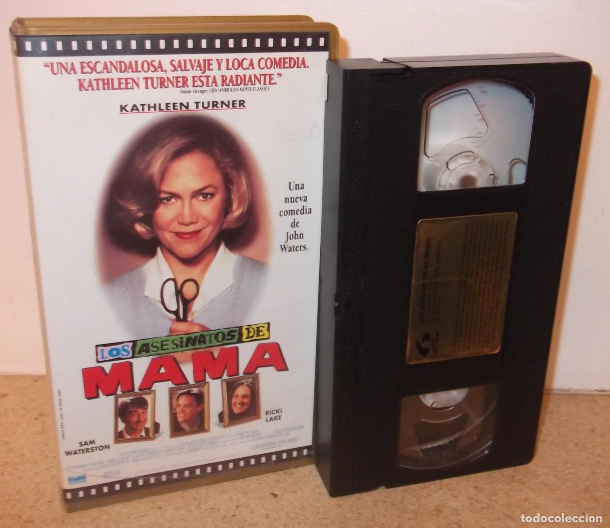 Cine: LOS ASESINATOS DE MAMA (JOHN WATERS) - VHS NUEVA USADA UNA VEZ CON KATHLEEN TURNER