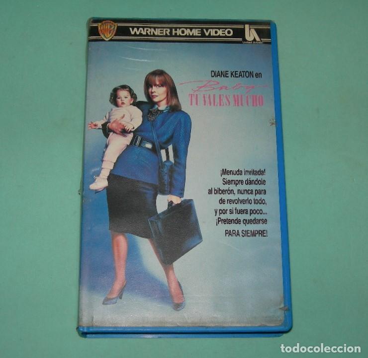 Cine: PEL&Iacute;CULA VHS BABY TU VALES MUCHO - DIANE KEATON - HAROLD RAMIS -