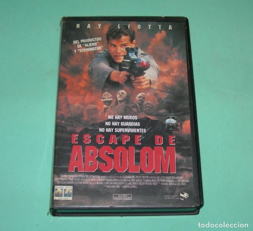 Cine: PEL&Iacute;CULA VHS ESCAPE DE ABSOLOM - RAY LIOTTA - LANCE HENRIKSEN -