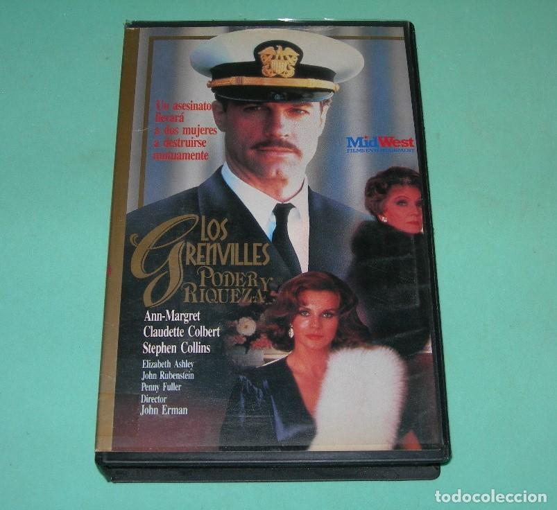 Cine: PEL&Iacute;CULA VHS LOS GRENVILLES PODER Y RIQUEZA - ANN MARGRET - CLAUDETTE COLBERT -