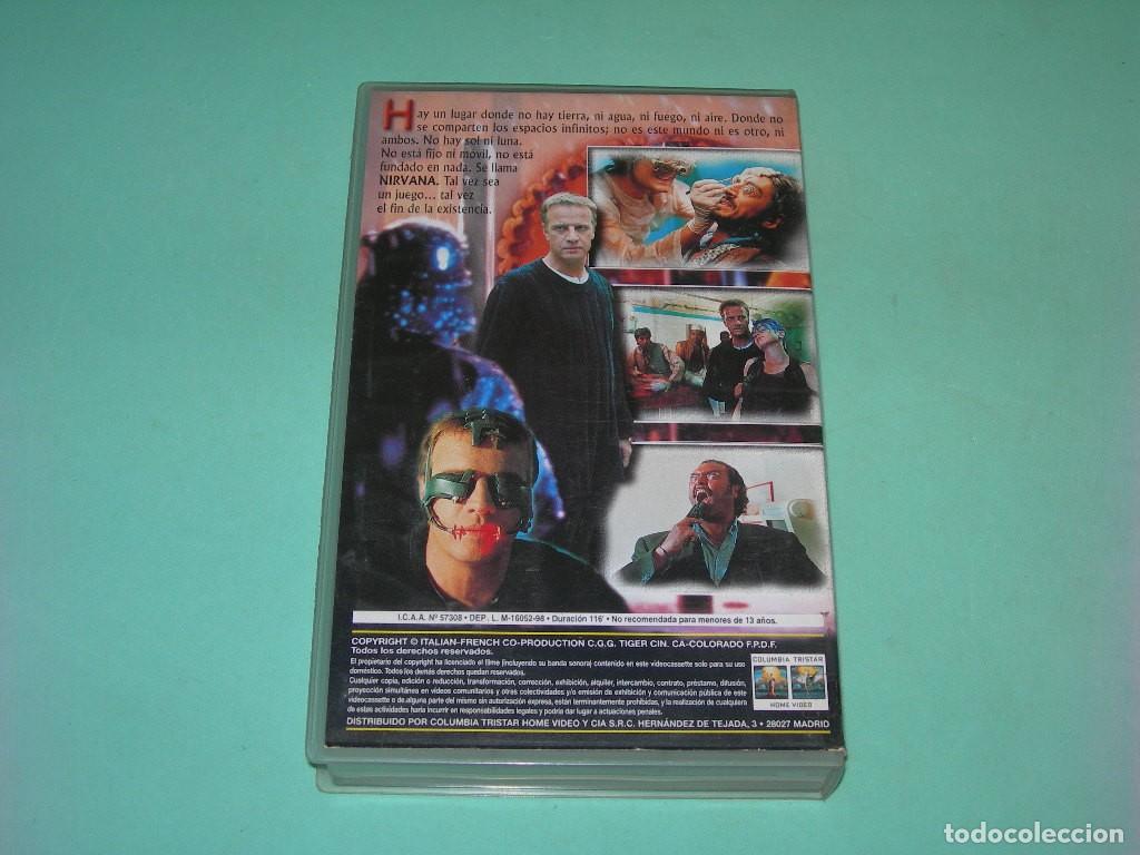 Cine: PEL&Iacute;CULA VHS NIRVANA - CHRISTOPHER LAMBERT - STEFANIA ROCCA - - Foto 2