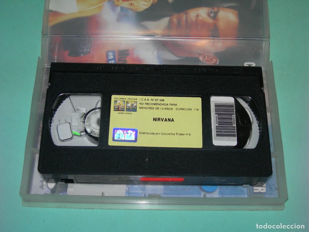 Cine: PEL&Iacute;CULA VHS NIRVANA - CHRISTOPHER LAMBERT - STEFANIA ROCCA - - Foto 5