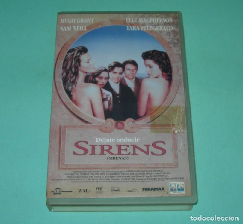 Cine: PEL&Iacute;CULA VHS SIRENS / SIRENAS - ELLE MACPHERSON - HUGH GRANT -