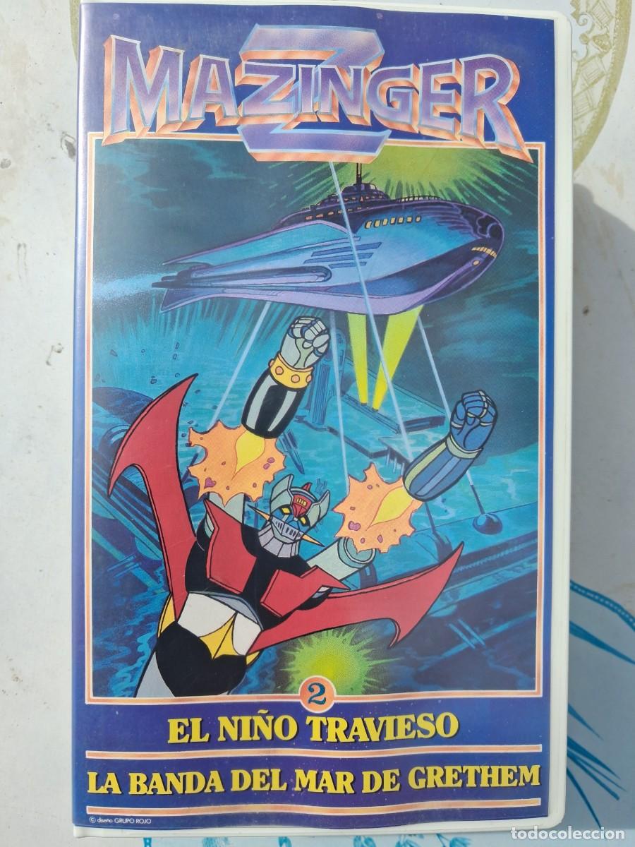 Cine: Mazinger Z n&ordm; 2 - El ni&ntilde;o travieso + La banda del mar de Grethen (IVS, 1991)