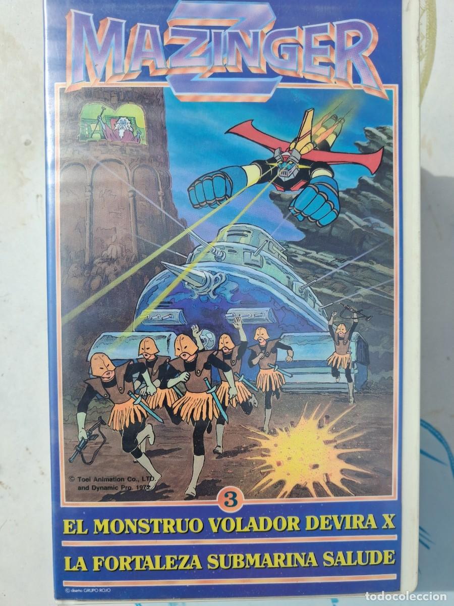 Cine: Mazinger Z n&ordm; 3 - El monstruo Devira X + La fortaleza Salude (IVS, 1991)