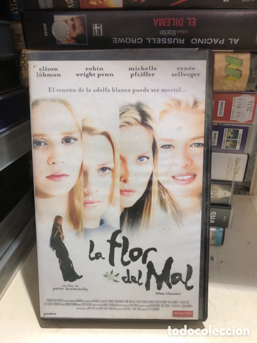 Cine: VHS V&Iacute;DEO CLUB LA FLOR DEL MAL