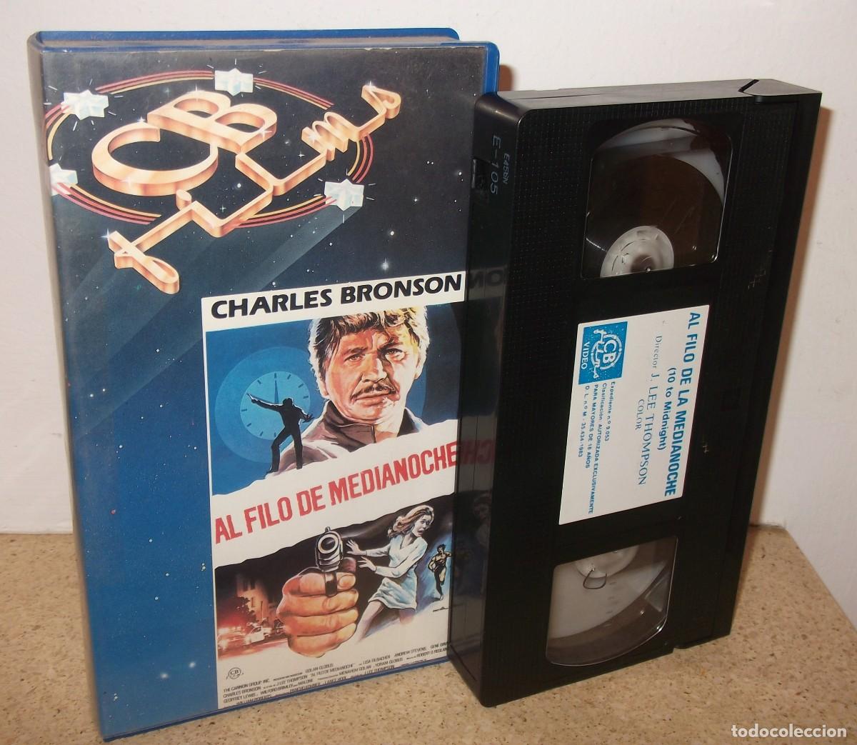 Cine: AL FILO DE MEDIANOCHE - VHS CON CHARLES BRONSON