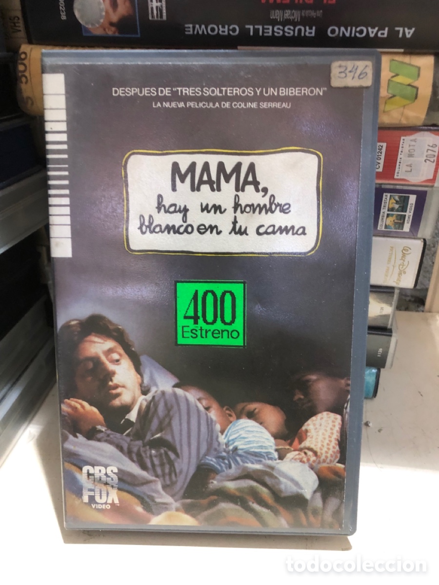 Cine: VHS V&Iacute;DEO CLUB MAM&Aacute; HAY UN HOMBRECITO BLANCO EN TU CAMA