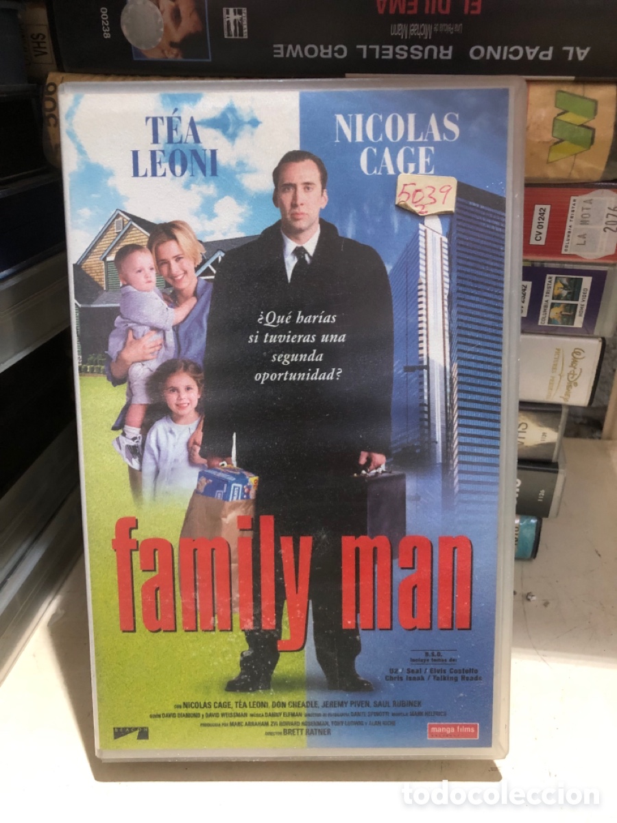 Cine: VHS V&Iacute;DEO CLUB FAMILY MAN