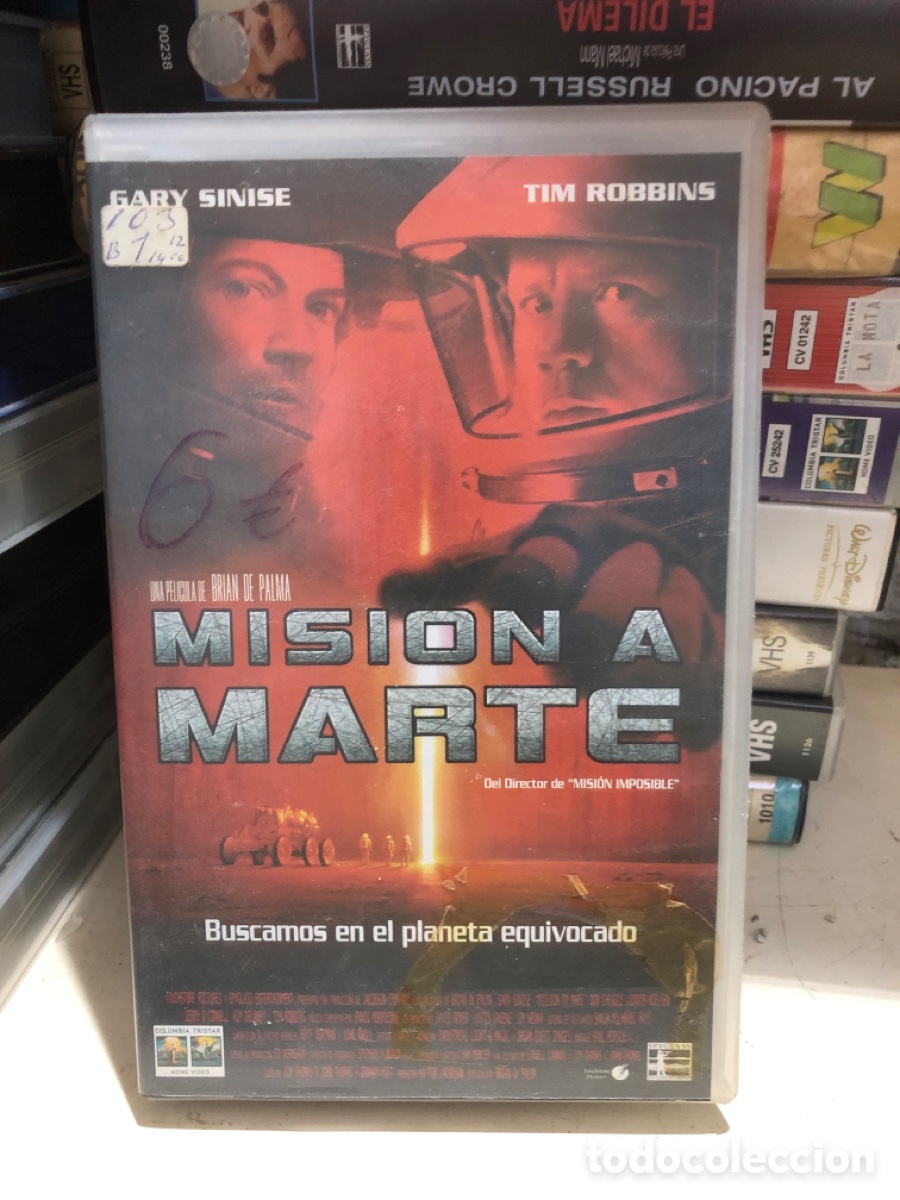 Cine: VHS V&Iacute;DEO CLUB MISI&Oacute;N S MARTE