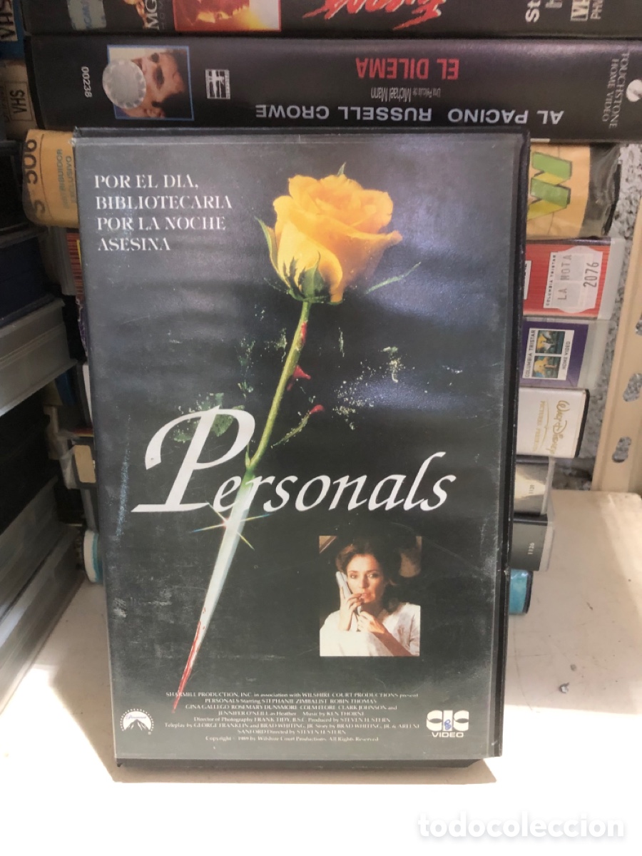 Cine: VHS V&Iacute;DEO CLUB PERSONALS