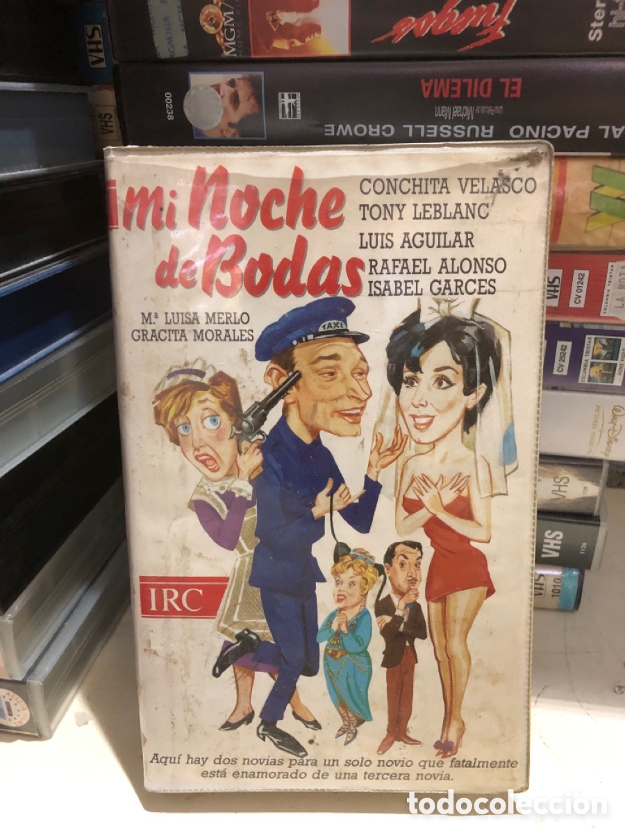 Cine: VHS V&Iacute;DEO CLUB MI NOCHE DE BODAS