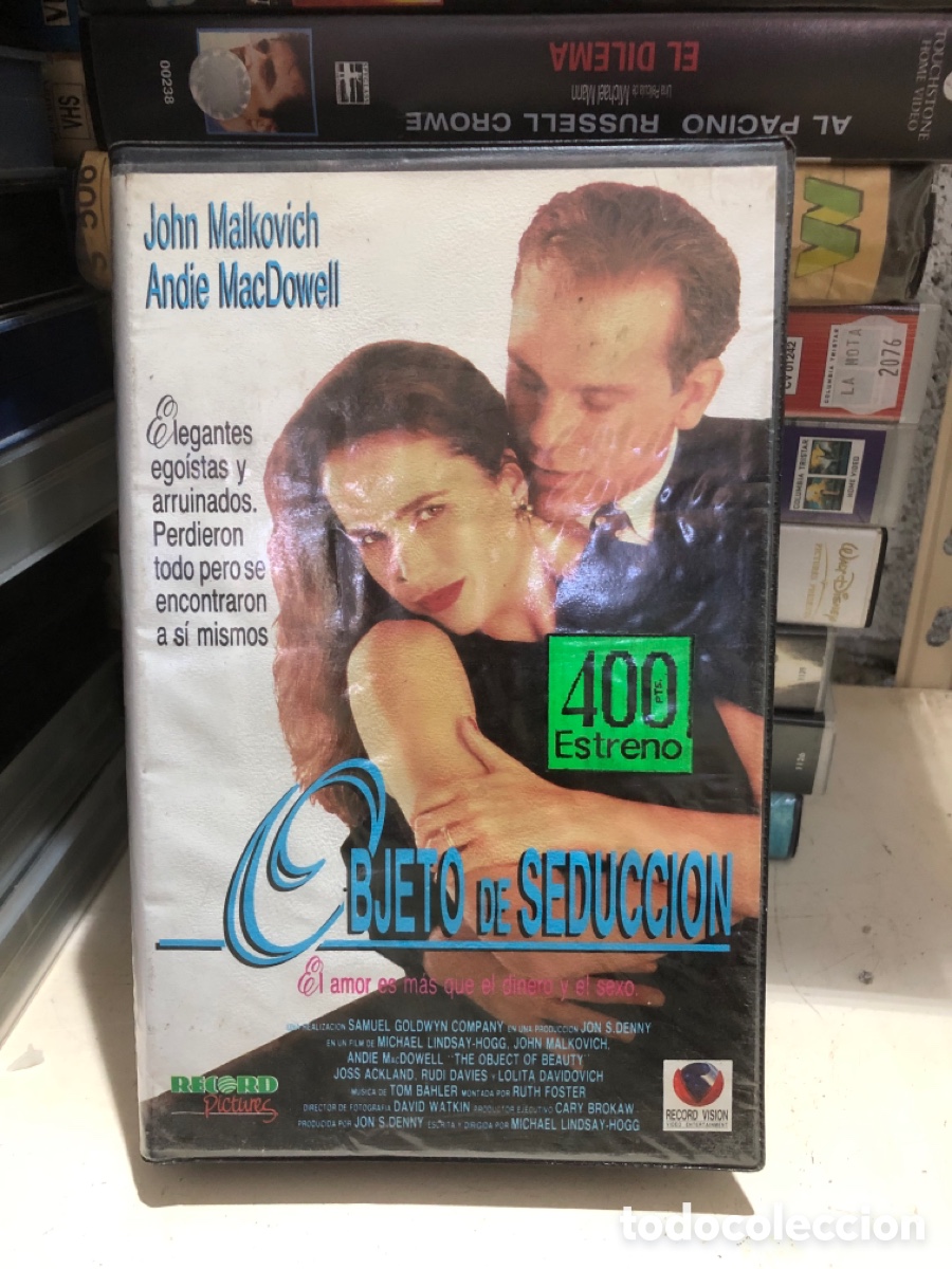 Cine: VHS V&Iacute;DEO CLUB OBJETO DE SEDUCCI&Oacute;N