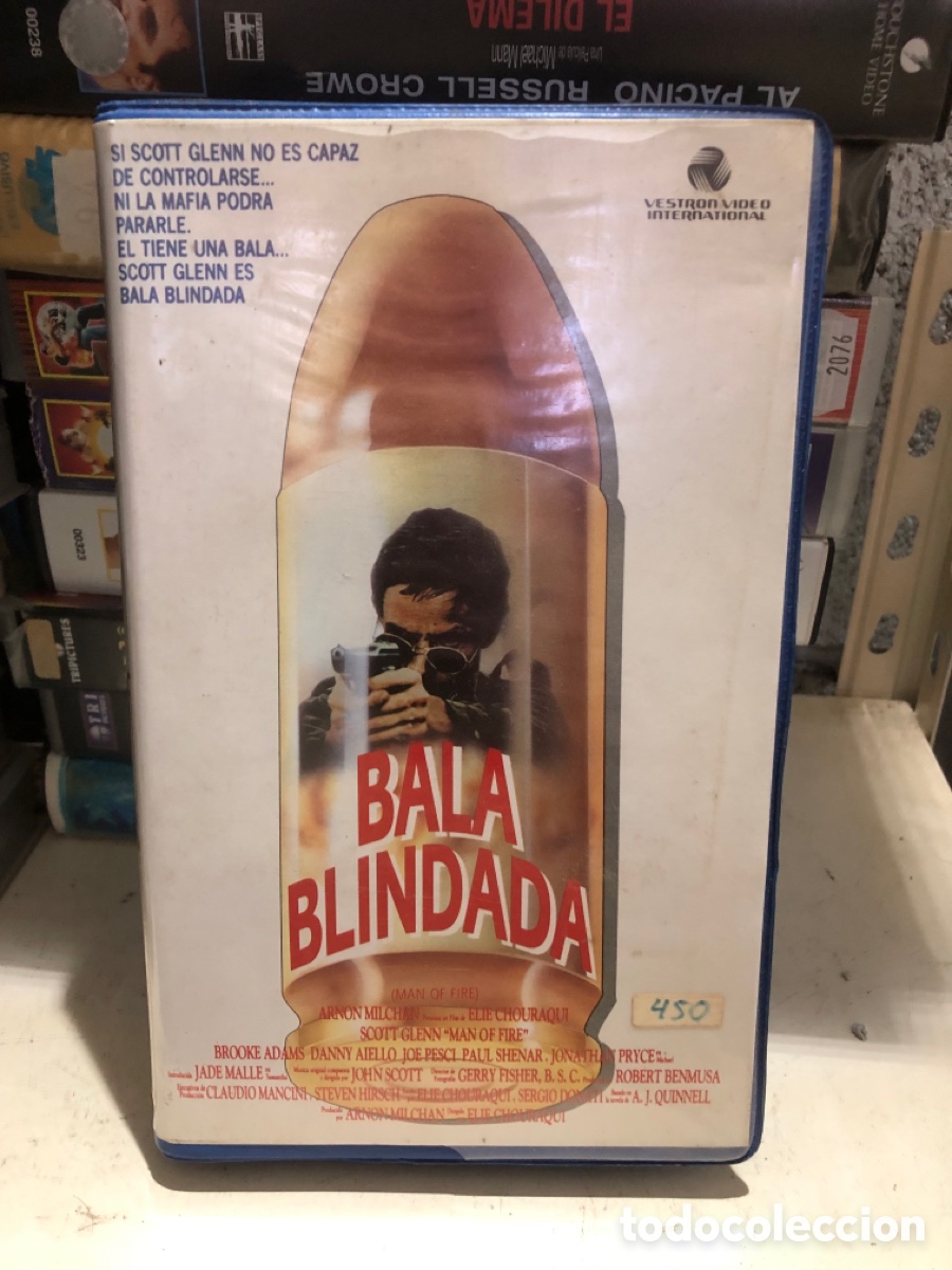 Cine: VHS V&Iacute;DEO CLUB BALA BLINDADA