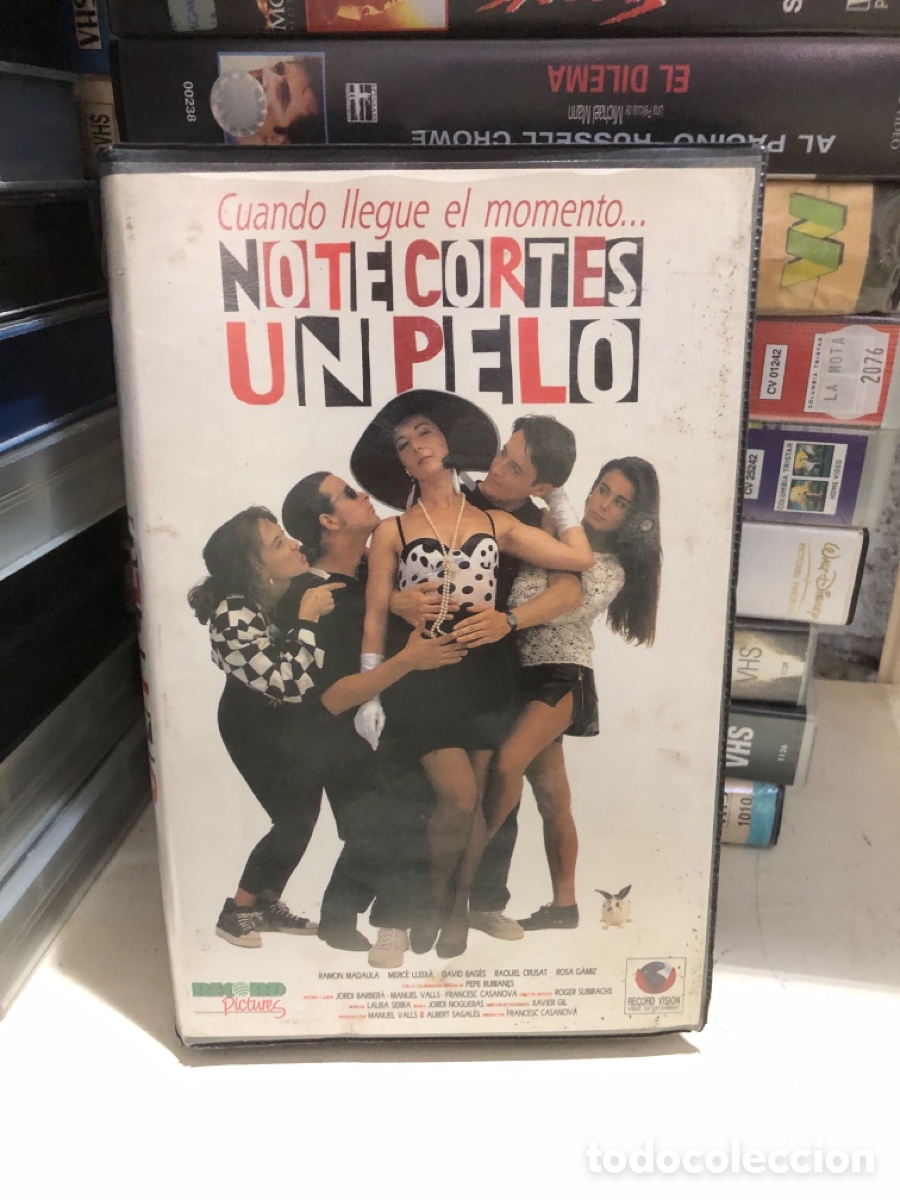 Cine: VHS V&Iacute;DEO CLUB NO TE CORTES UN PELO