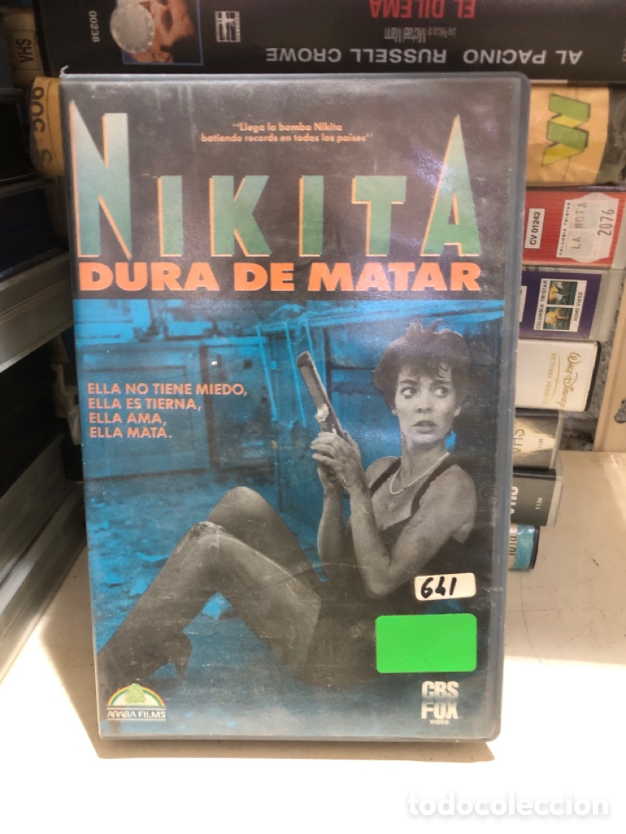 Cine: VHS V&Iacute;DEO CLUB NIKITA DURA DE MATAR