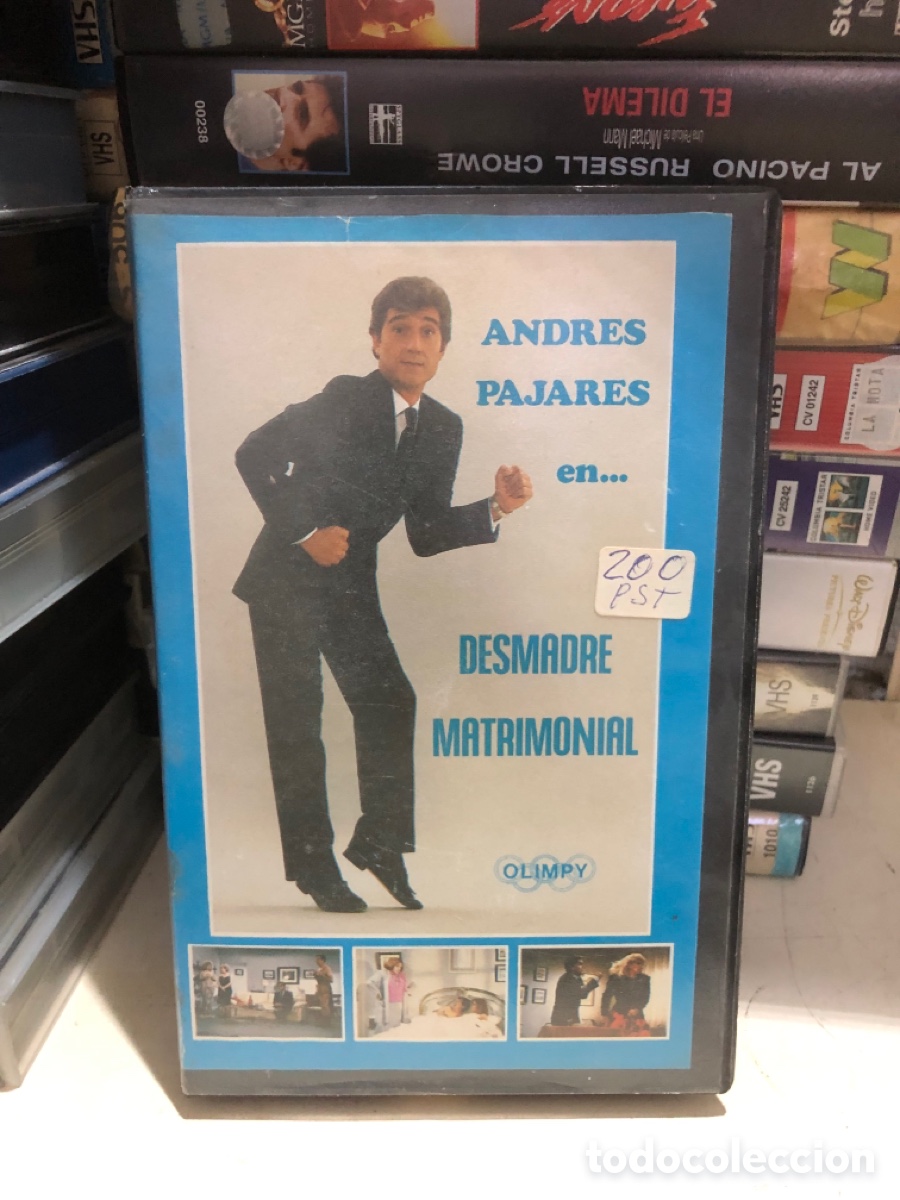 Cine: VHS V&Iacute;DEO CLUB DESMADRE MATRIMONIAL