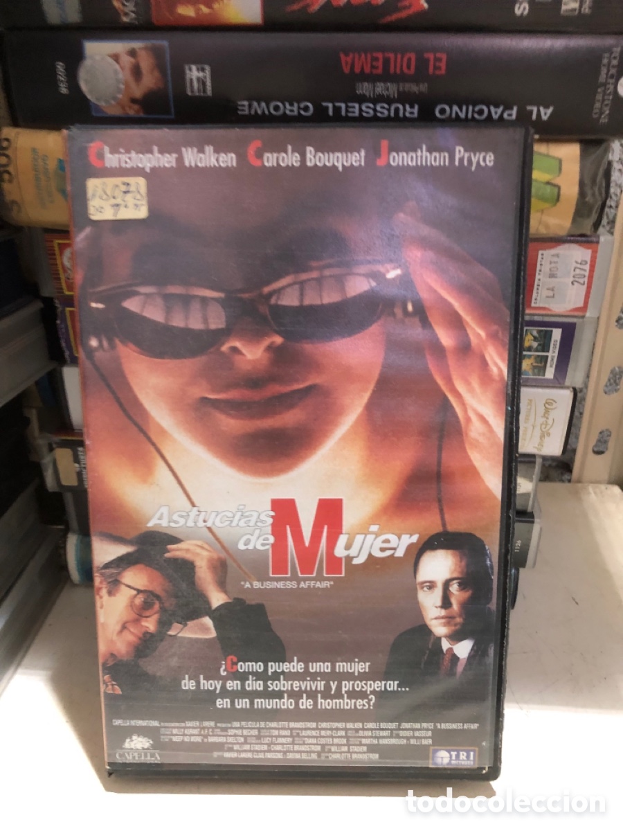 Cine: VHS V&Iacute;DEO CLUB ASTUCIAS DE MUJER