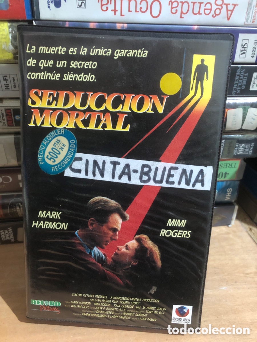 Cine: VHS V&Iacute;DEO CLUB SEDUCCI&Oacute;N MORTAL
