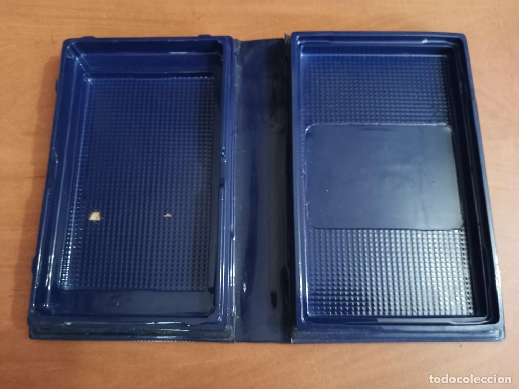 Cine: Estuche vac&iacute;o para VHS v&iacute;deo cassette azul oscuro &ndash; Original a&ntilde;os 80 Ideal para reemplazar cajas