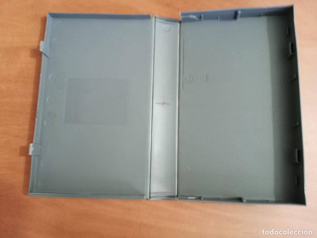 Cine: Estuche vac&iacute;o para VHS v&iacute;deo cassette gris &ndash; Original a&ntilde;os 80 Ideal para reemplazar cajas deteriora