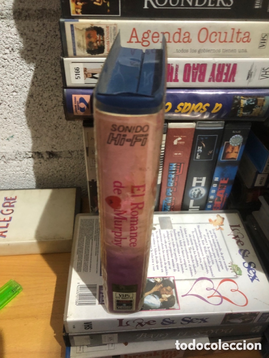 Cine: VHS V&Iacute;DEO CLUB EL ROMANCE DE MURPHI - Foto 3