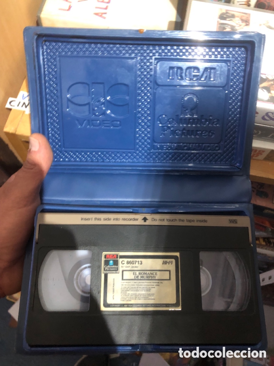 Cine: VHS V&Iacute;DEO CLUB EL ROMANCE DE MURPHI - Foto 4