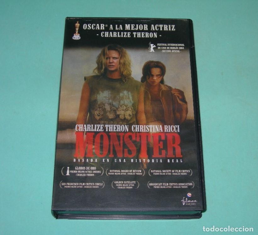 Cine: PEL&Iacute;CULA VHS MONSTER - CHARLIZE THERON - CHRISTINA RICCI -