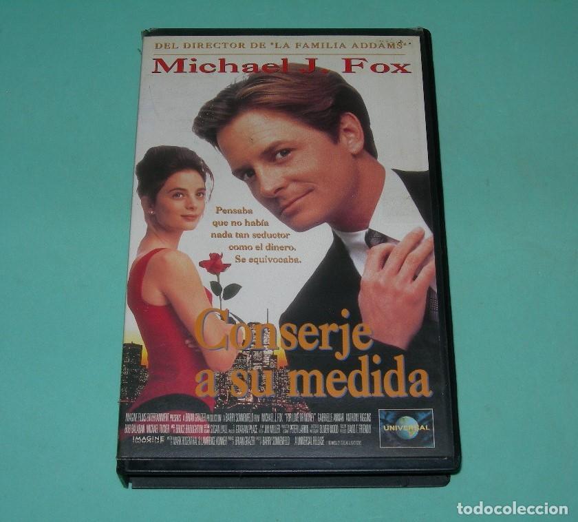 Cine: PEL&Iacute;CULA VHS CONSERJE A SU MEDIDA - MICHAEL J. FOX - GABRIELLE ANWAR -