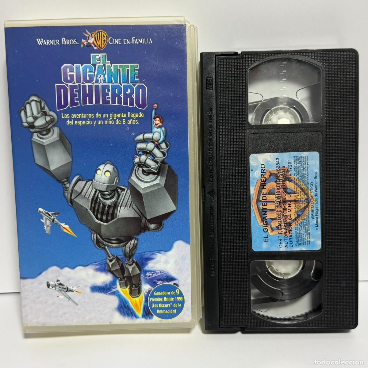 Cine: Brad Bird ● El gigante de hierro ● [VHS]