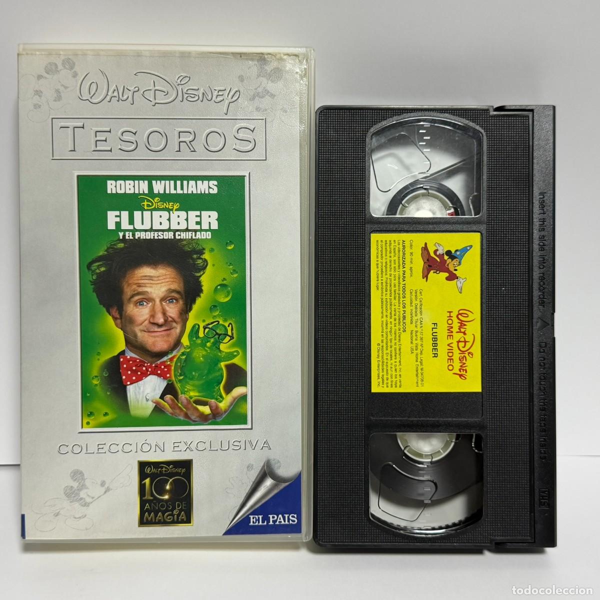 Cine: Les Mayfield ● Flubber y el profesor chiflado ● [VHS]