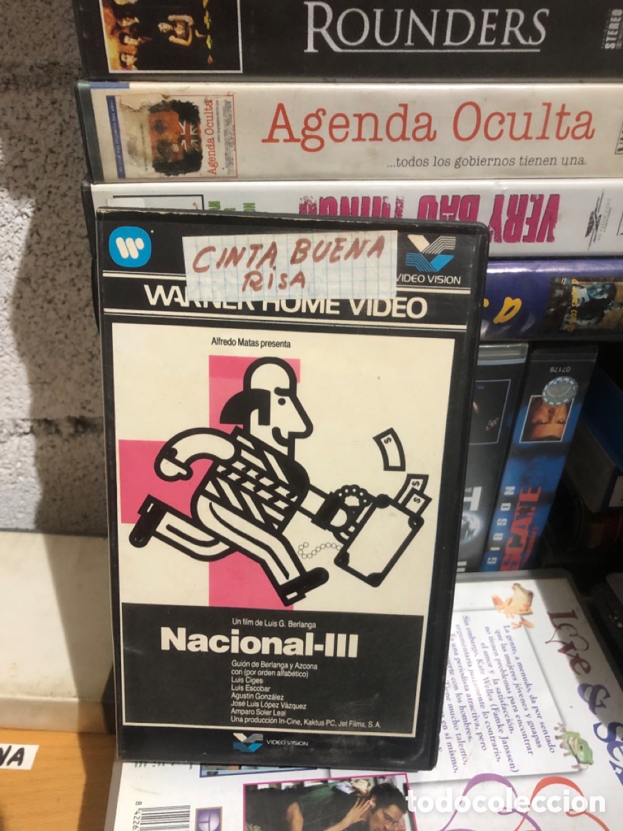 Cine: VHS V&Iacute;DEO CLUB NACIONAL 3
