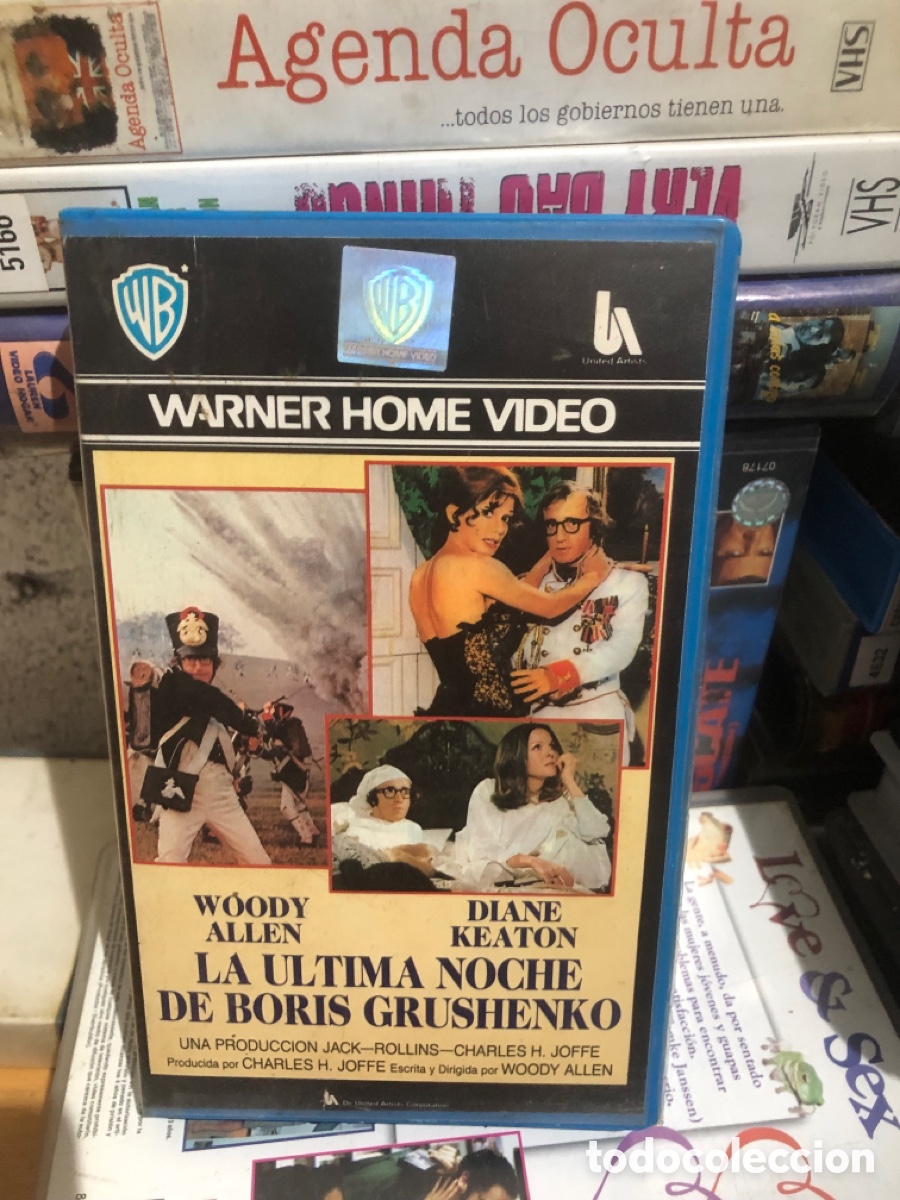 Cine: VHS V&Iacute;DEO CLUB LA &Uacute;LTIMA NOCHE DE BORIS GRUSHENKO