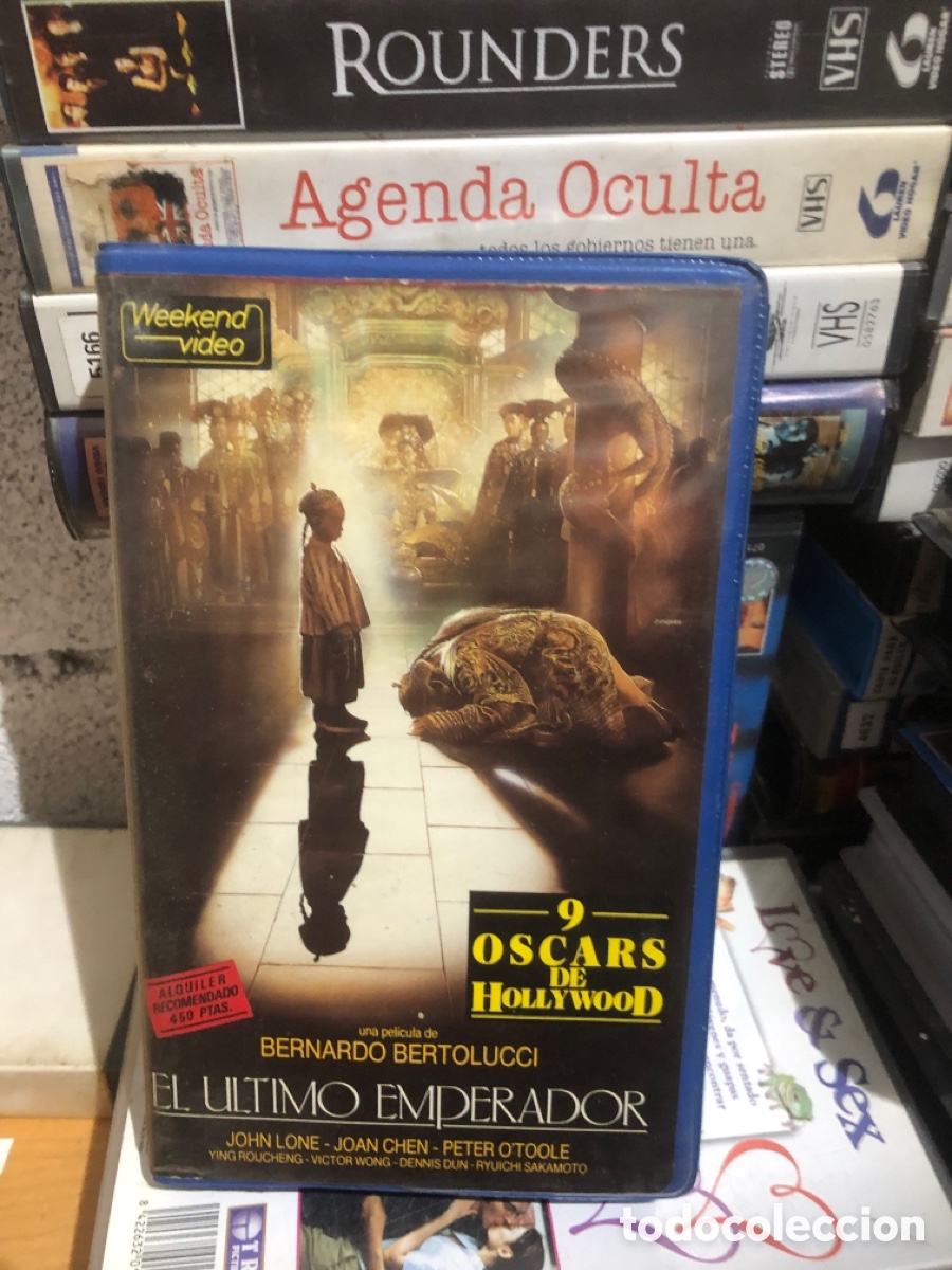Cine: VHS V&Iacute;DEO CLUB EL &Uacute;LTIMO EMPERADOR