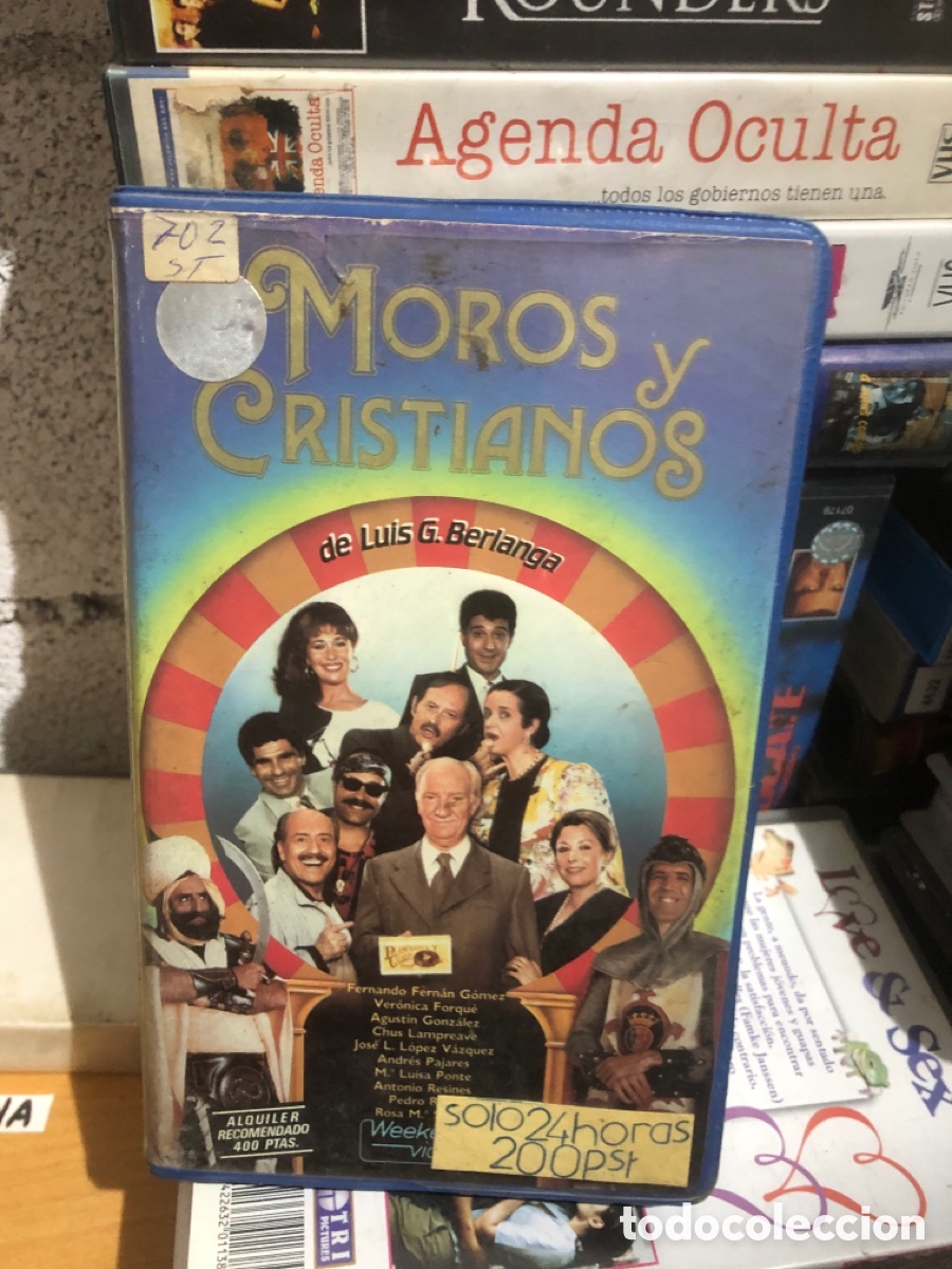 Cine: VHS V&Iacute;DEO CLUB MOROS Y CRISTIANOS