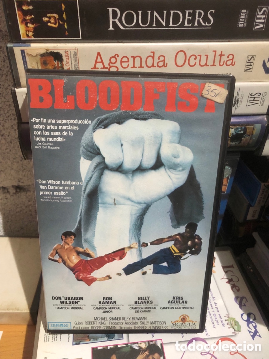 Cine: VHS V&Iacute;DEO CLUB BLOODFIST
